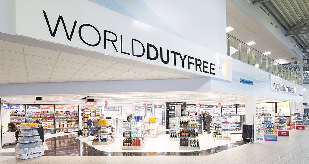 The relatively new duty free store at Southend Airport