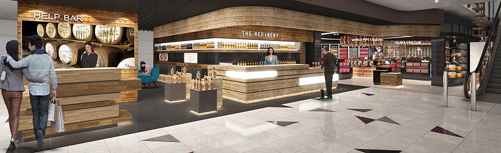 Now China Duty Free Lagardere T1-East Hall North-Tasting Bar & Service Counter HKIA – TRBusiness Now China Duty Free Lagardere T1-East Hall North-Tasting Bar & Service Counter HKIA