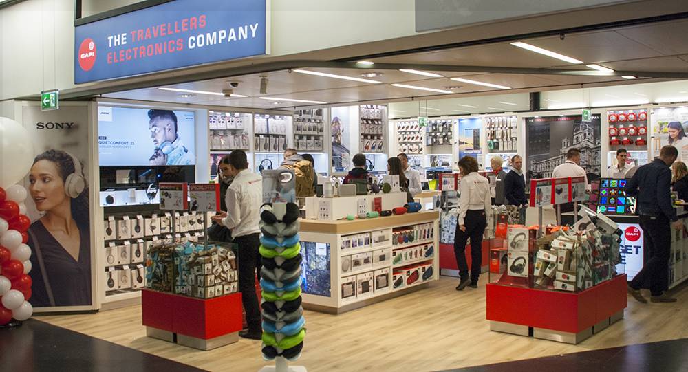 Capi opens 11th global airport electronics store at Vienna