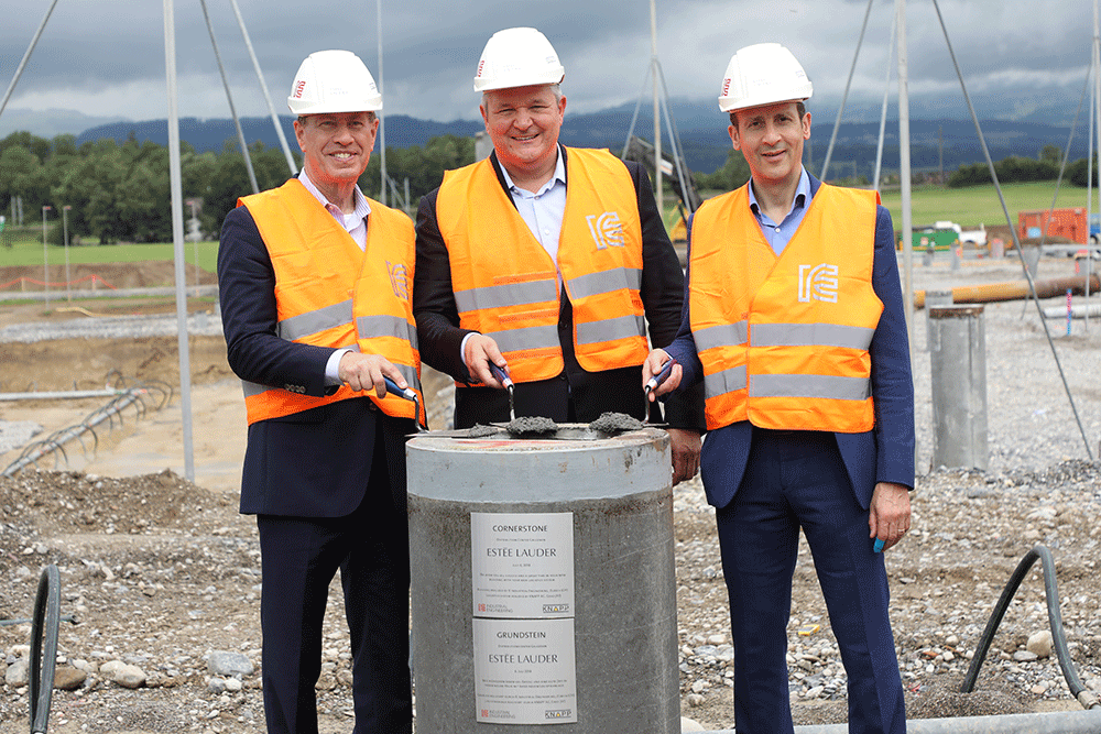 New-Lauder-distribution-centre-groundbreaking