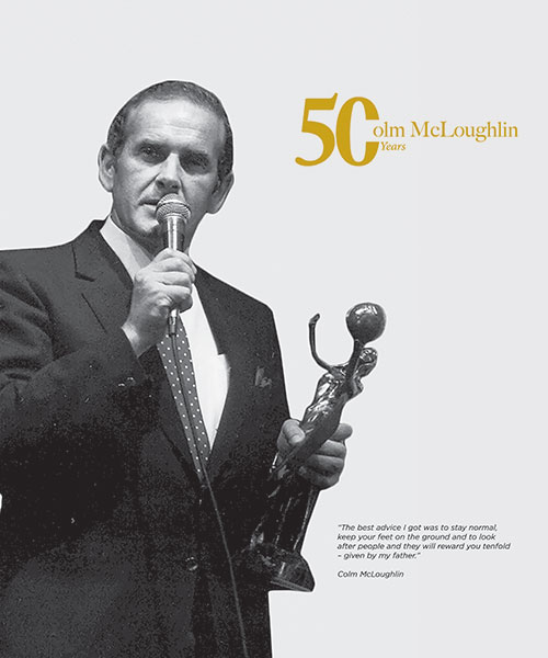 Dubai Duty Free’s Colm McLoughlin celebrates 50 years in travel retail