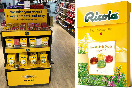 Ricola Sales Rocket At Frankfurt With Heinemann Duty Free And Travel Value Travel Retail Business