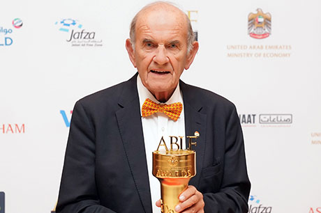 Αποτέλεσμα εικόνας για Colm McLoughlin receives the ABLF Lifetime Achievement Award