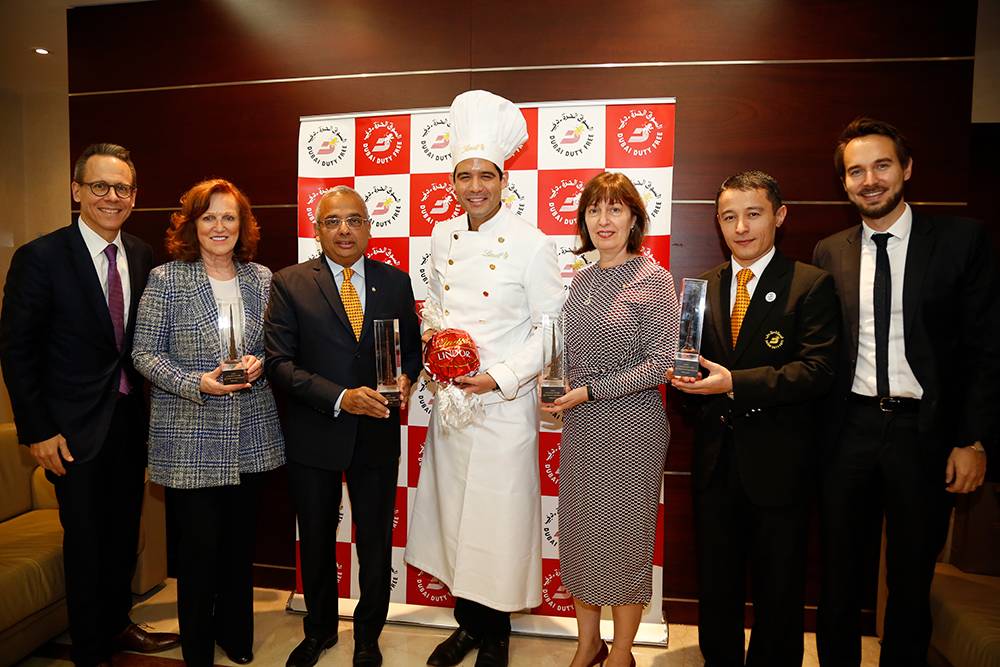 Lindt & Sprüngli Travel Retail and Dubai Duty Free mark 25 years of