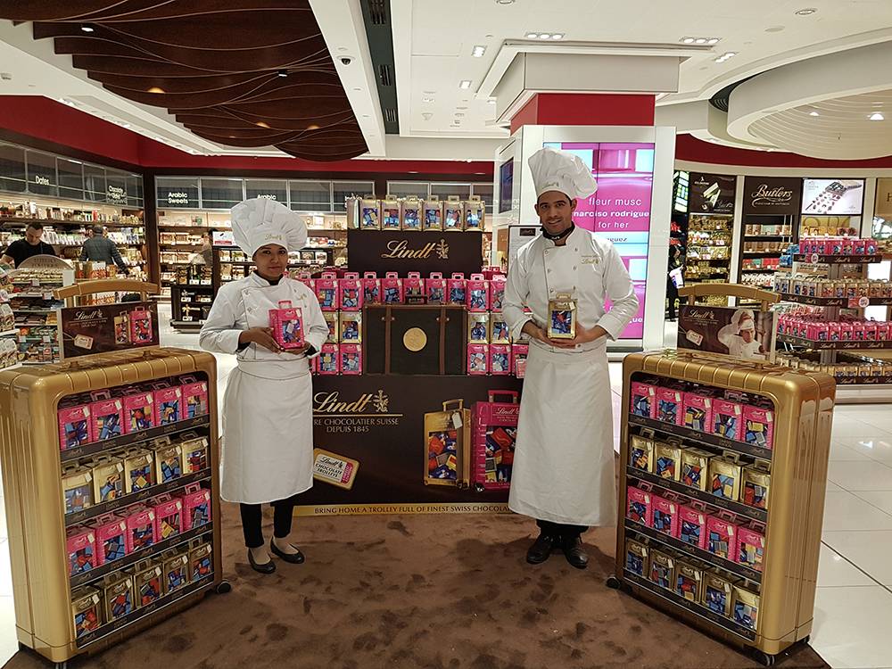 Lindt & Sprüngli Travel Retail and Dubai Duty Free mark 25 years of
