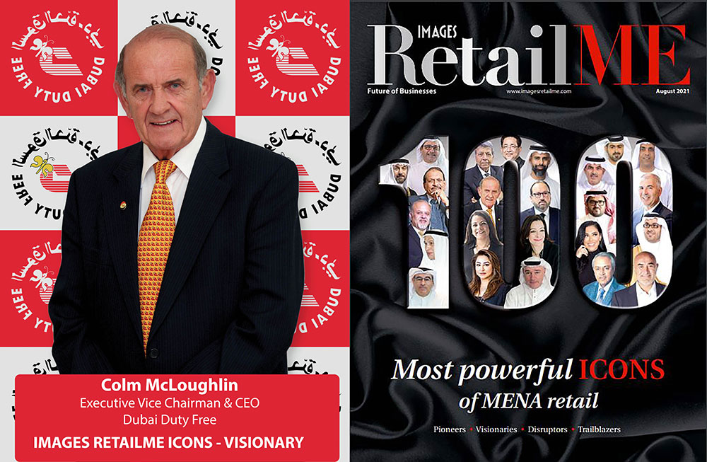 Dubai Duty Free’s Colm McLoughlin named in RetailME ICONS list