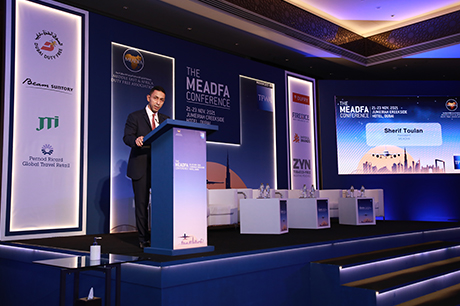 Sherif-Toulan-speaks-at-MEADFA-2021 – TRBusiness  – TRBusiness