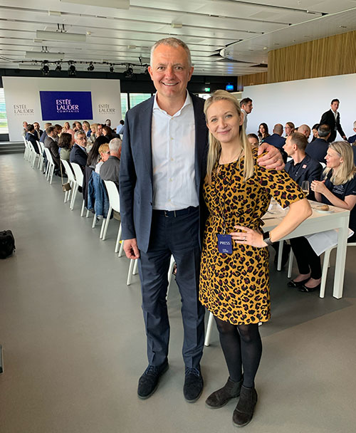 Char-and-Roberto-Canevari-ELC-Supply-Chain.jog – TRBusiness TRBusiness Editorial Director, Charlotte Turner also interviewed Roberto Canevari, ELC – TRBusiness's Executive Vice President, Global Supply Chain. More to follow...