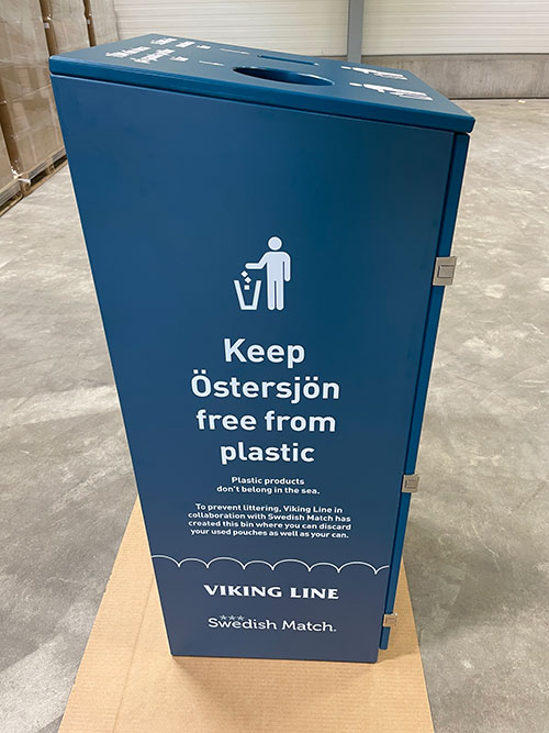 Swedish Match and Viking Line power new recycling initiative at sea