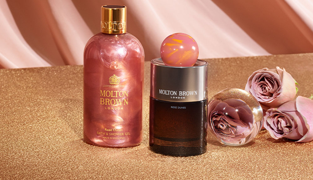 Molton Brown unveils first ambery-rose fragrance, inspired by