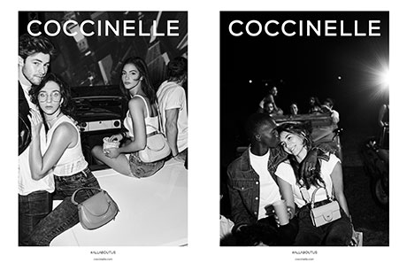 Coccinelle SS 2023 ad campaign.