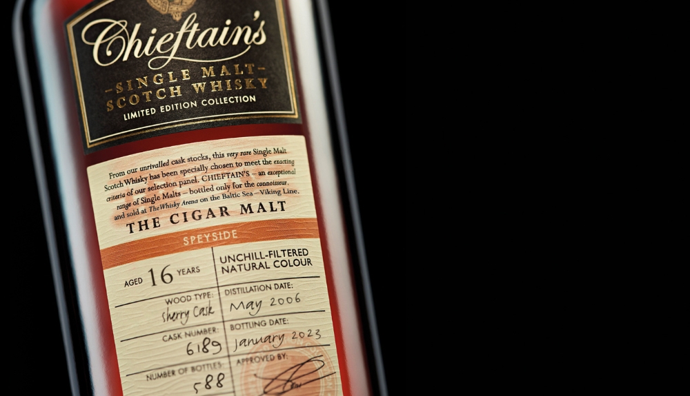 Chieftain's THE CIGAR MALT 20年 Chieftain's THE CIGAR MALT 20年 Ian Macleod Distillers introduces