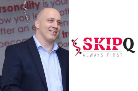 SkipQ founder and logo – TRBusiness  – TRBusiness