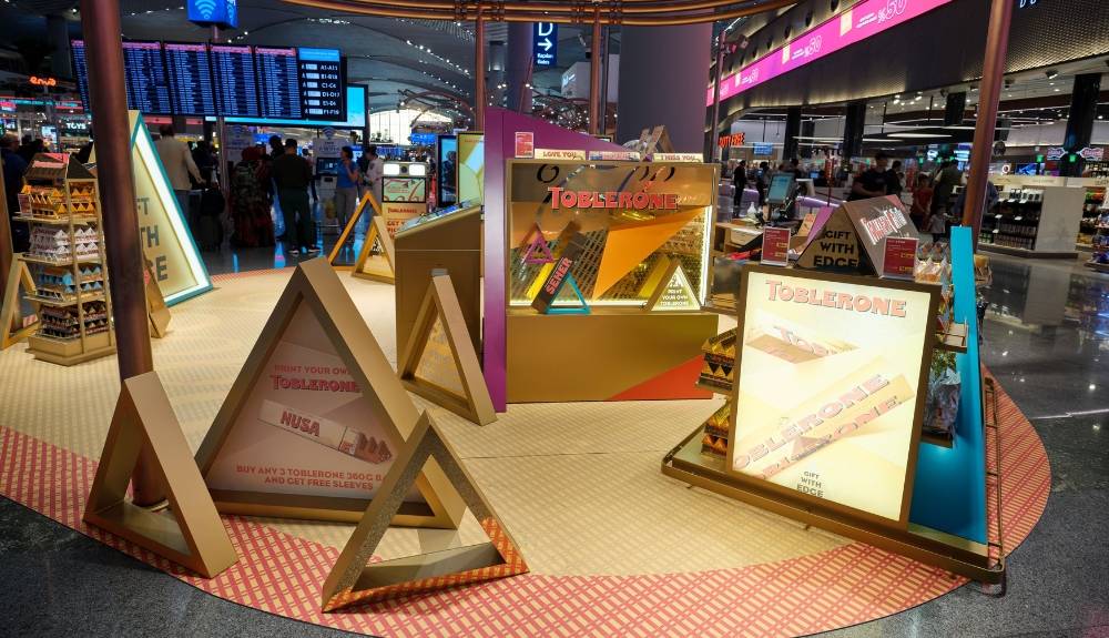 Toblerone personalisation space Istanbul – TRBusiness  – TRBusiness