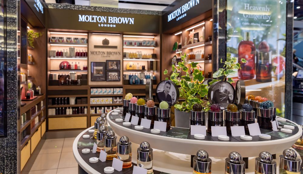 Molton Brown unveils refurbished retail space at London Heathrow T5