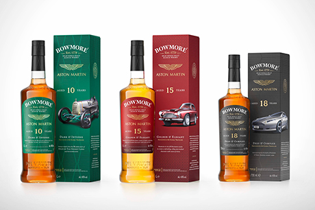 【国内未流通 限定品】BOWMORE ASTON MARTIN 10YEAR③ Bowmore revs up final TREX release in the Designed by Aston Martin
