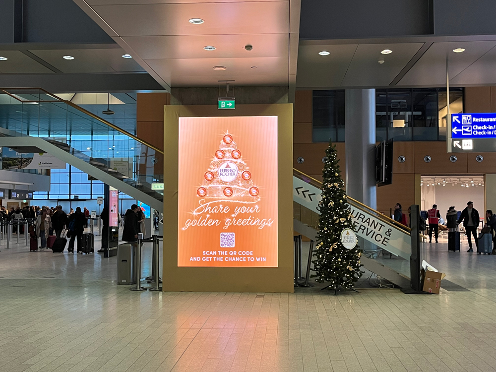 Travellers will discover f the activations in Frankfurt, Paris (Orly), Oslo and Luxembourg Airport throughout the whole month of December,  – TRBusiness