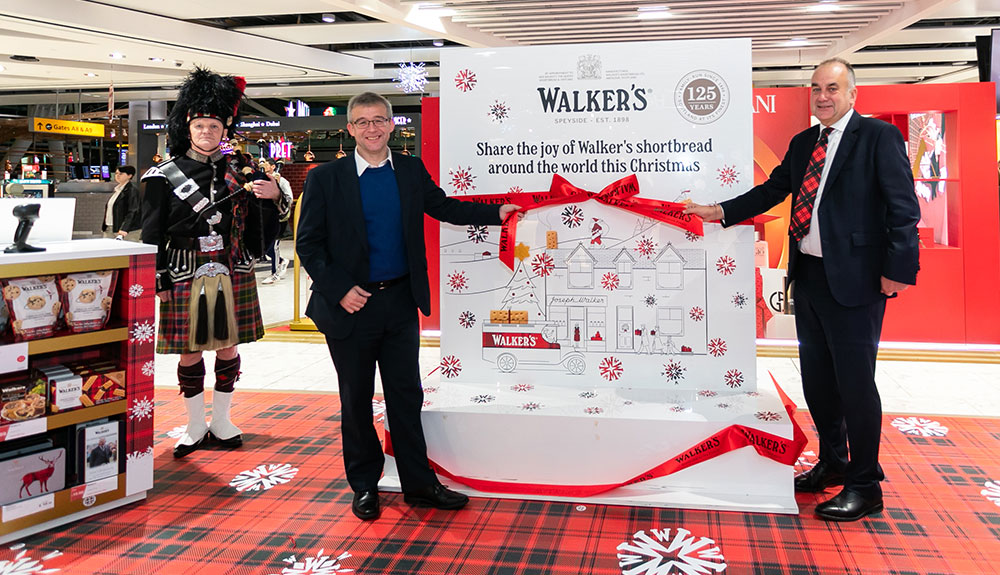 Walker’s shares ‘joy of shortbread’ with popup at Heathrow