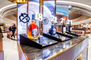 A whisky selection from Pernod Ricard GTR at the Lotte store in Changi Airport – TRBusiness