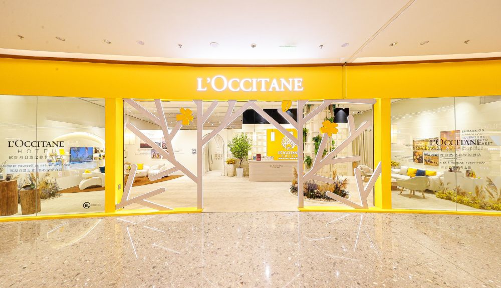LOccitane Hainan hotel pop-up – TRBusiness L – TRBusiness'Occitane Hainan hotel pop-up boutique