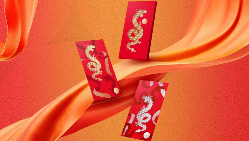 The specially designed DFS red packets help customers spreading love and joy to their loved ones in the Lunar New Year