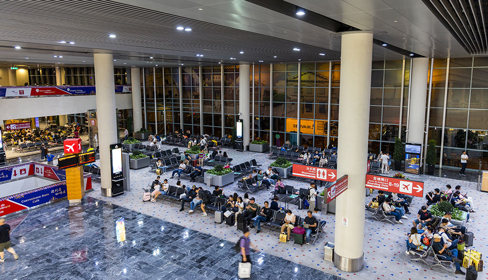 Macau-International-Airport-Shutterstock – TRBusiness Macau International Airport – TRBusiness
