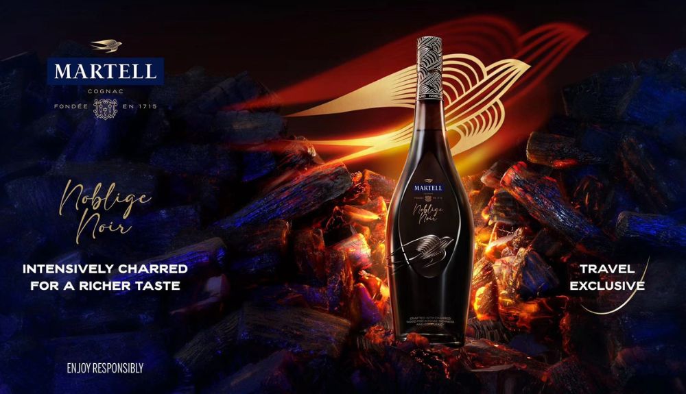 Maison Martell launches Noblige Noir travel retail exclusive
