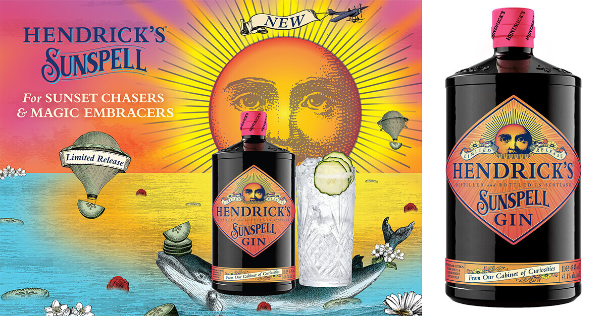Hendrick's takes inspiration from Scotland's sunsets to