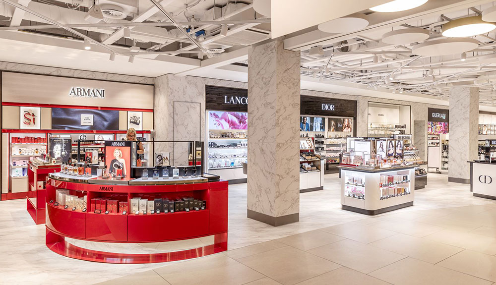 vienna airport duty free cigarettes Umdasch shares details of shopfit of Heinemann's expanded duty free store  VIE