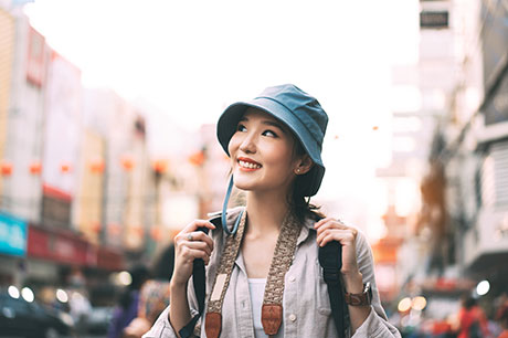 Asia shoppers
