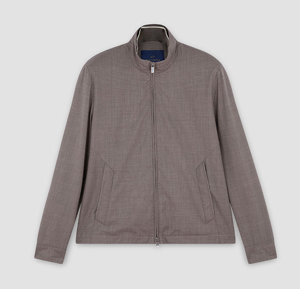 Wool and Silk Bomber – TRBusiness