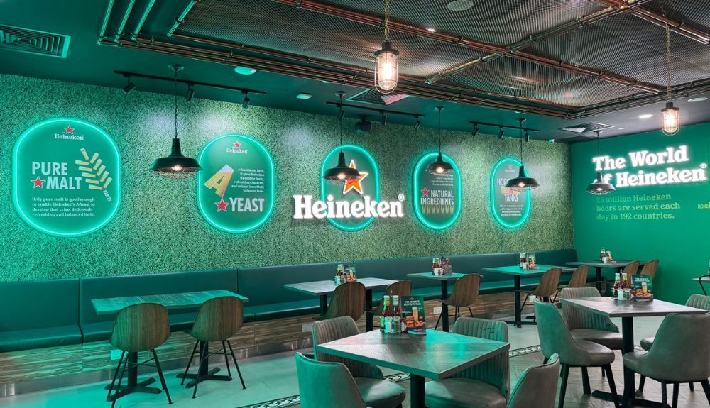 SSP introduces Heineken World Bars to Asian market at Changi Airport