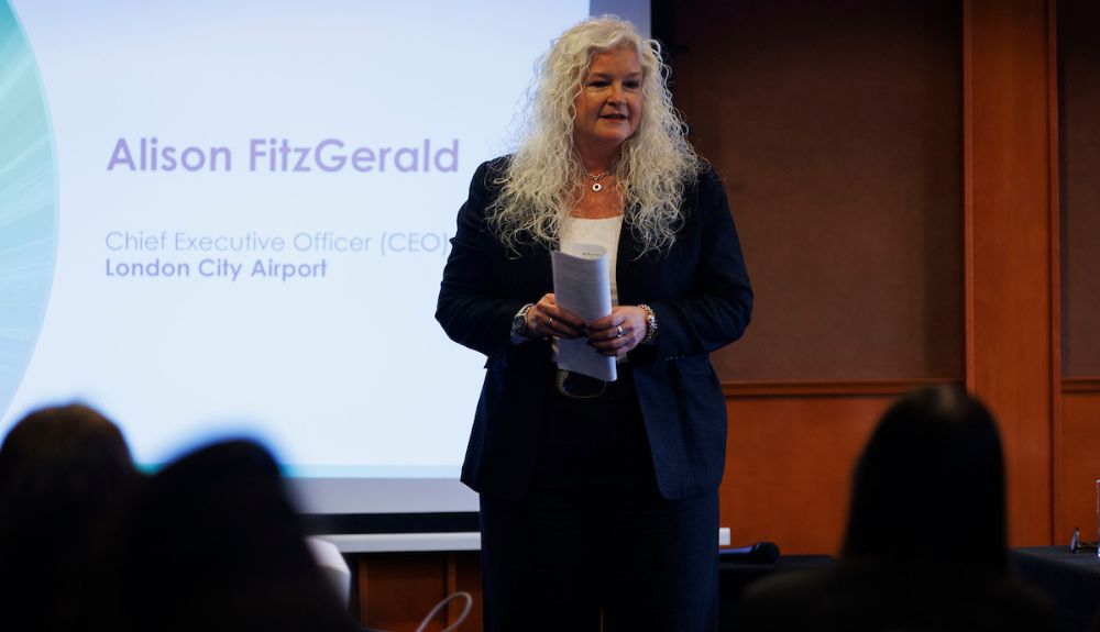 London City Airports Women In Aviation Programme – TRBusiness Alison Fitzgerald, CEO of London City Airport – TRBusiness