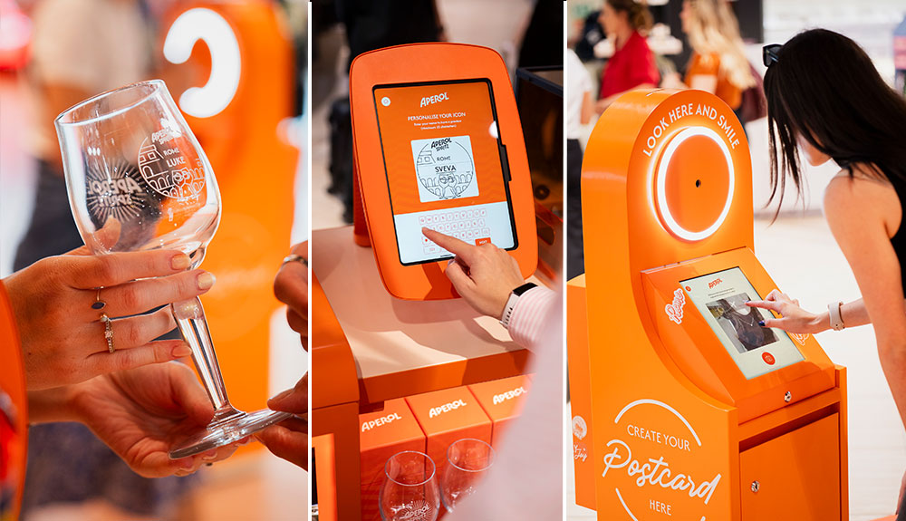 Aperol summer activation Rome 