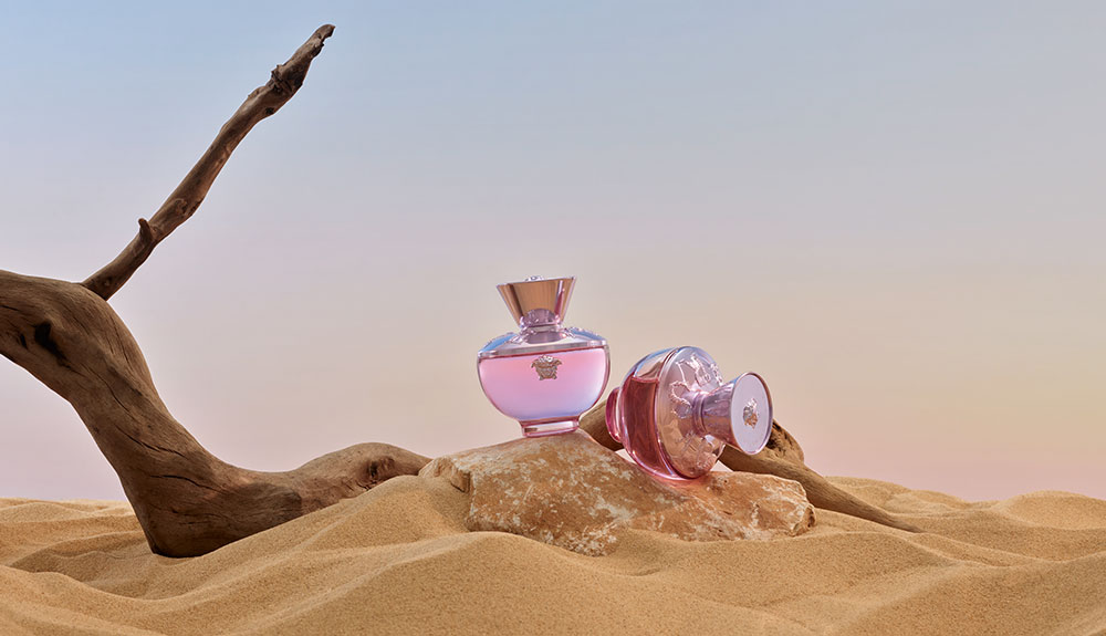 EuroItalia spotlights travel retail exclusive Versace Dylan Blush Pink
