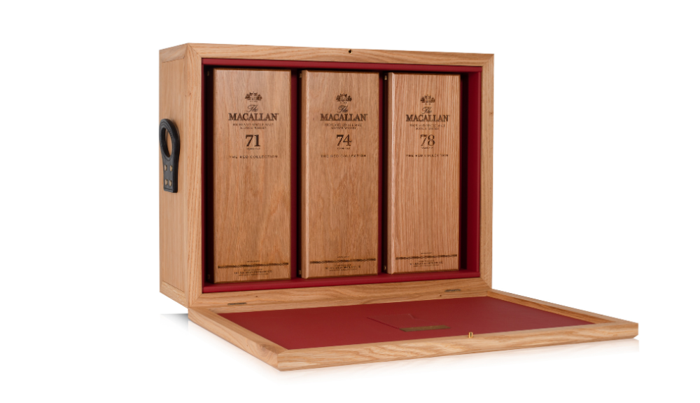 Macallan 1000 2 – TRBusiness Macallan The Red Collection 71, 74, and 78 Year Olds at World of Wine & Spirits