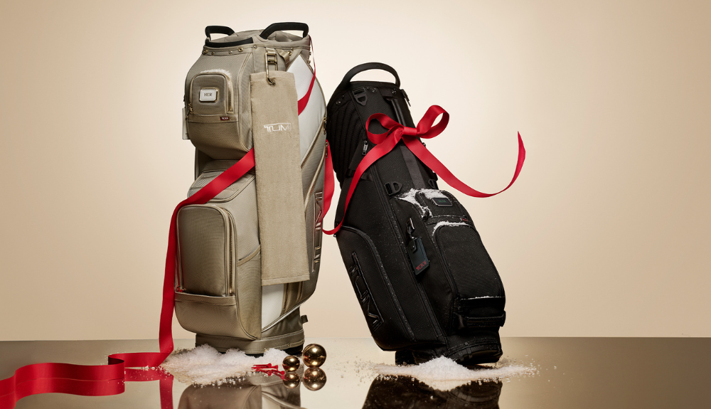 TUMI's new global holiday campaign, Gift Joy