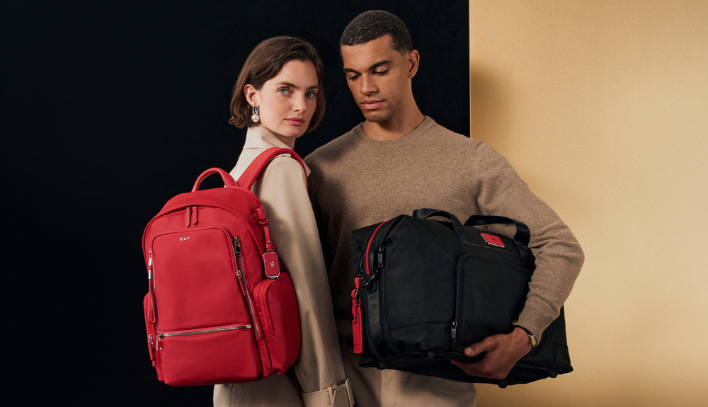 TUMI's new global holiday campaign, Gift Joy