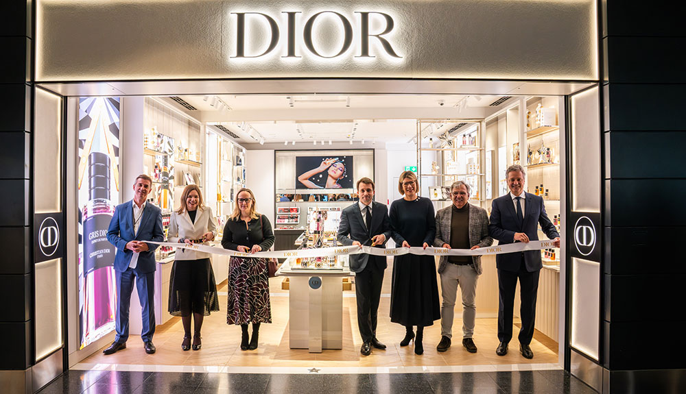 Dior Beauty unveils boutique at Zurich Airport in partnership with Avolta