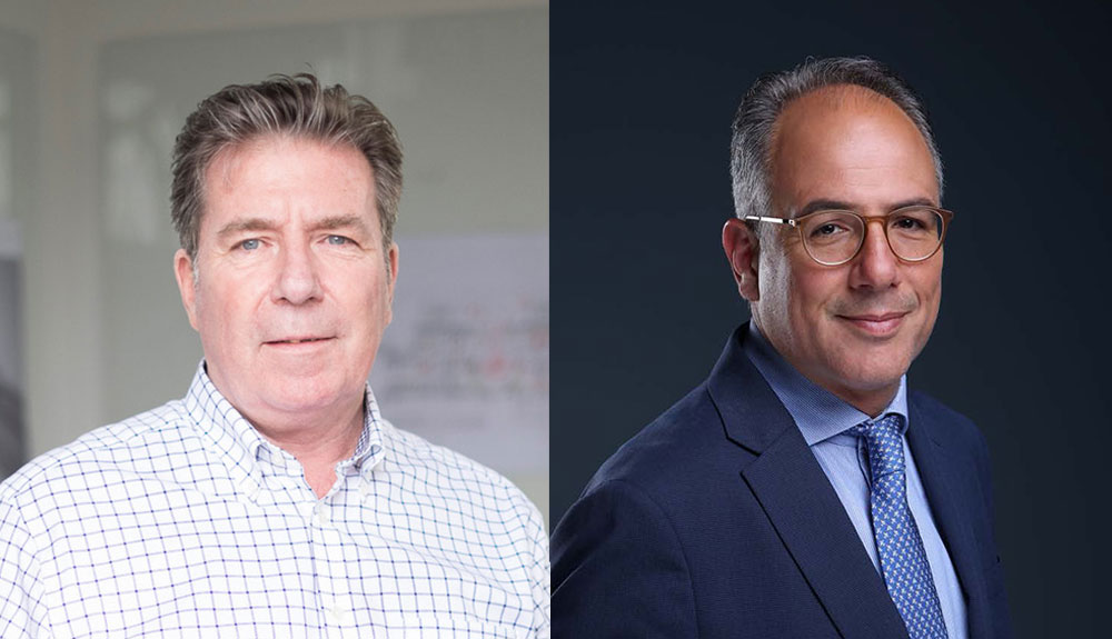 Robbie Gill, Managing Director, TDS and George Vilos, Executive Director, Commercial and Business Development, Fraport Greece.