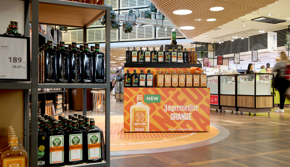 Jägermeister rolls out The Orange Era at Copenhagen Airport