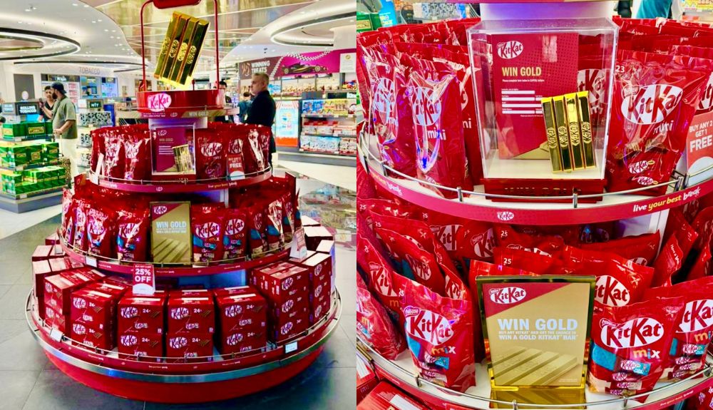 Nestlé ITR and Qatar Duty Free go for gold at Hamad International Airport