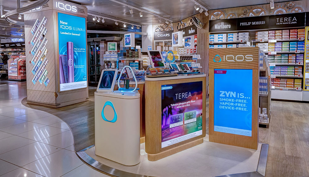 Airports deliver highest yoy growth in IQOS consumables for PMI in 2025