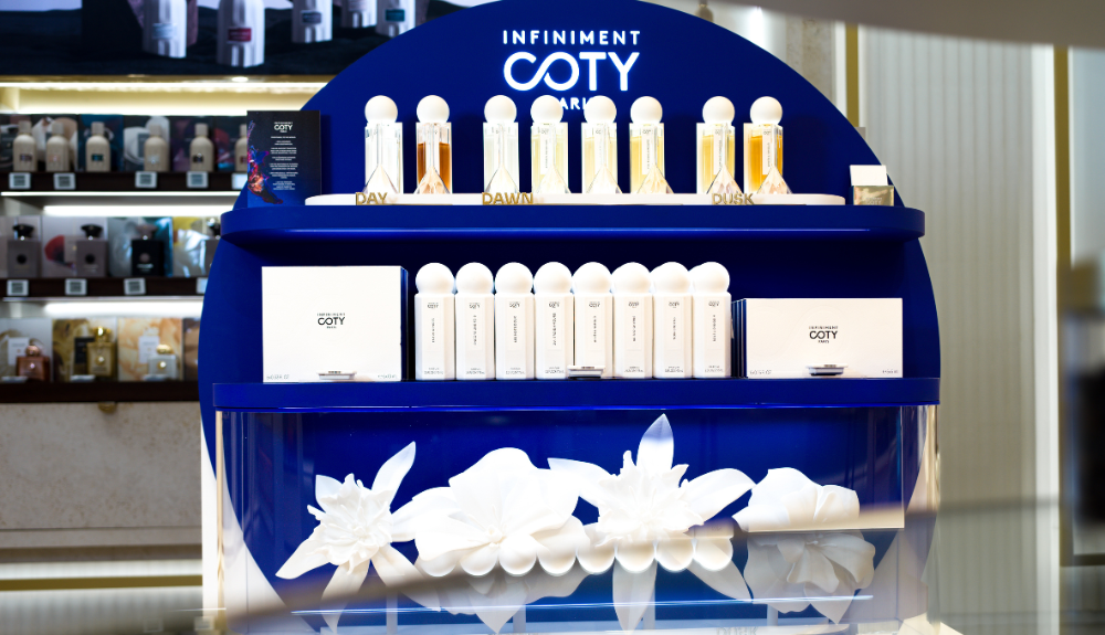 Coty debuts Infiniment Coty Paris in travel retail at Zurich