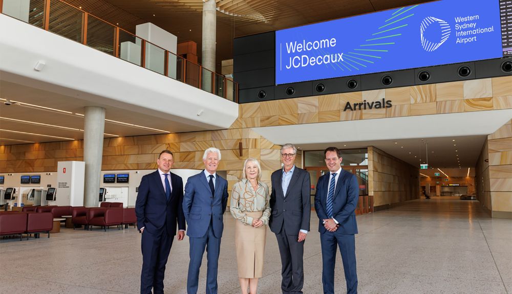 JCDecaux inks advertising deal with Western Sydney International Airport
