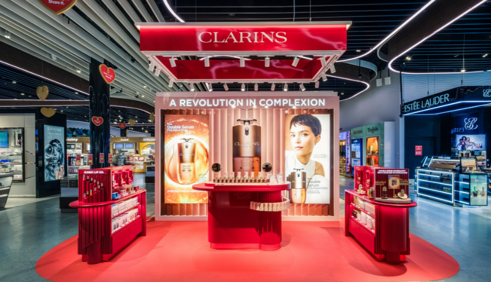 Clarins launches Double Serum Foundation in travel retail