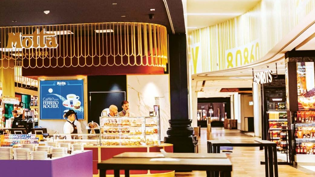 Avolta store in Bergamo with Motta caffe – TRBusiness Avolta, hybrid