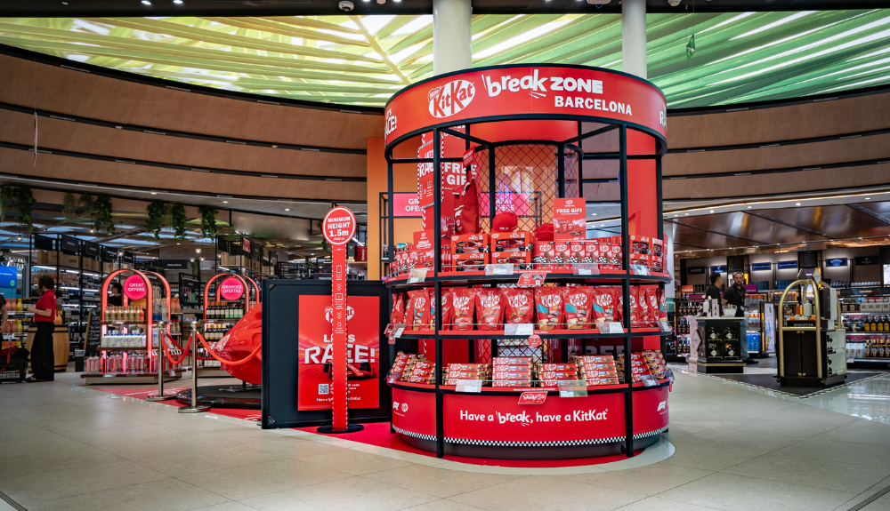 Nestlé and Avolta bring Formula 1 experience to Barcelona Airport