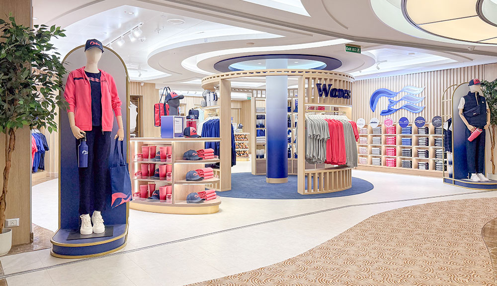 Harding+ recently refitted Majestic Princess for a more modern, intuitive borderless shopping experience.