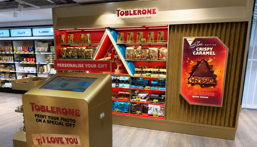 Toblerone Paris 1 – TRBusiness Mondelēz WTR expands Toblerone presence across Paris airports